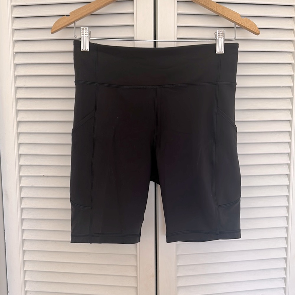 Lululemon Black Bike Shorts